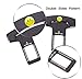2 Pcs New Style Emoji Universal Vehicle Mounted Carbon Fiber Car Safety Seat Belt Buckle Clip 2.0