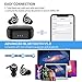 Wireless Bluetooth Earbuds 5.0, in-Ear Noise Reduction Headphones with Strong Connection TWS Mini Earphones Magnetic Charging Case and Removable Earhooks for Workout Compatible with Cell Phones