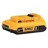 DEWALT 20V MAX Battery, Compact 2.0Ah