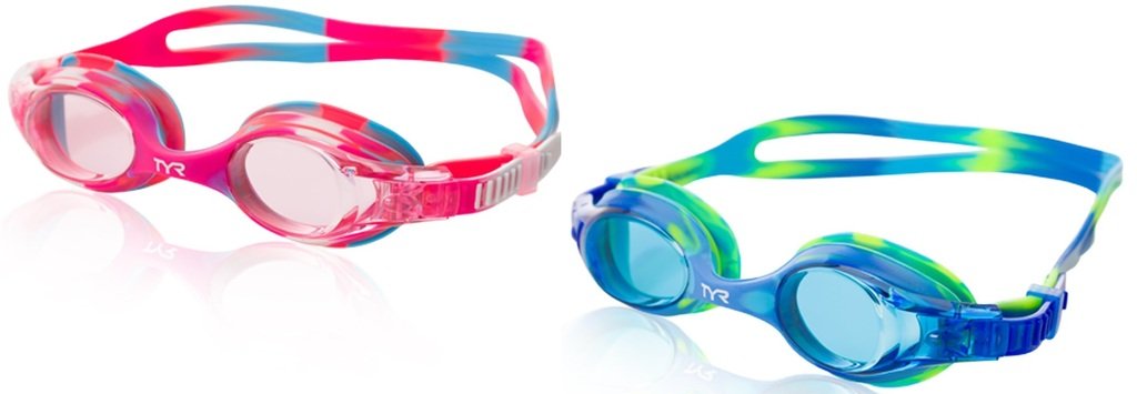 tyr youth tie dye swimple goggles