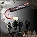 FCONEGY 2S 7.4V 1200mAh 20C Lipo Battery Pack with Small Tamiya Plug for for Airsoft Gun/Rifle
