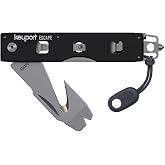 Keyport Car Rescue Tool - Tungsten-Carbide Window Breaker &amp; Seatbelt Cutter | Solid Tip - No Spring To Fail | Shatters Side Glass | Rescue-Grade | Pry Bar | Pocket Clip | Paracord Pull | Customizable
