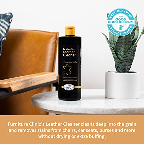 Furniture Clinic Leather Cleaner Leather Cleaning for Car Interiors