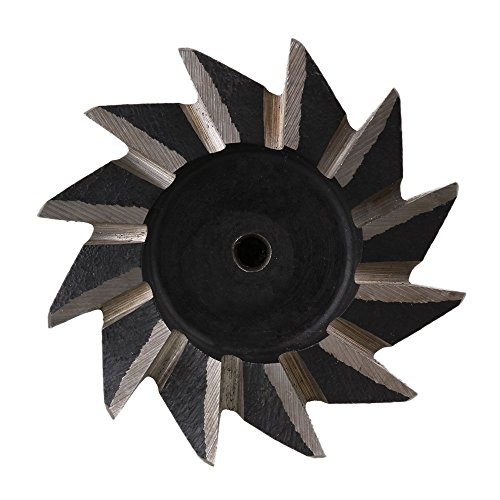 30mm Dia 60-Degree Silver HSS Double-edged Dovetail Cutter Metalworking End Mill 12 Flutes - Thumbnail 4