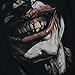 The Joker Smiles DC Comics T Shirt & Exclusive Stickers (X-Large)
