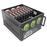 Hydra II Rev. B 8 GPU 6U Case for Learning/Mining/Rendering Servers, Dual PSU Ready