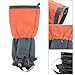 TRIWONDER Gaiters Low Gators Lightweight Waterproof Ankle Gaiters for Hiking Walking Backpacking (Dark Green)