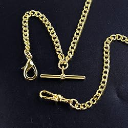 Pocket Watch Chain Albert T-Bar Chain Antique T