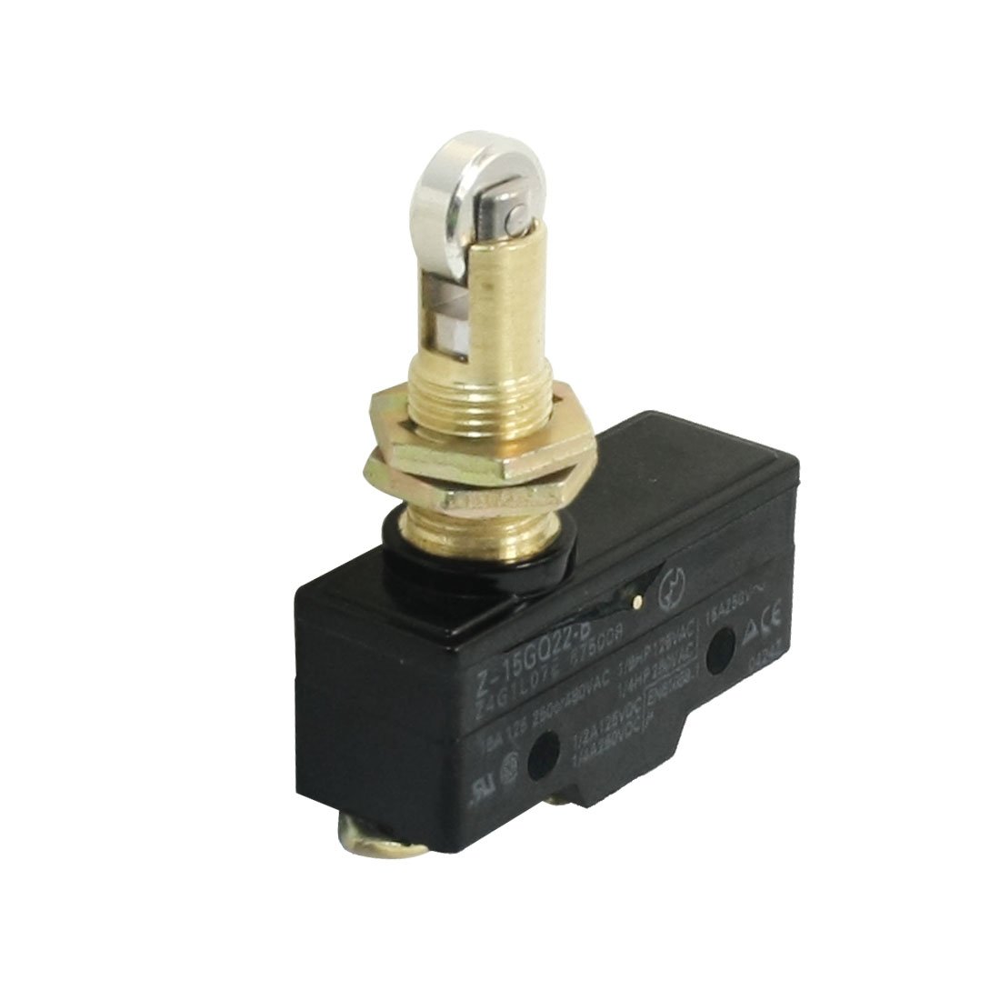 Sourcingmap Panel Mount SPSD 12.5mm Roller Rolling Plunger Limit Switch Z-15GQ22-B