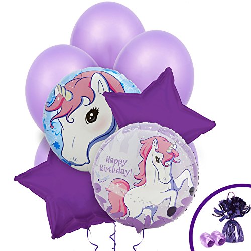 Enchanted Unicorn Party Supplies - Balloon Bouquet