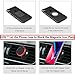 [2 Pack] Magnetic Car Mount, Universal Cellphone Car Mount Air Vent Clip Magnetic Car Holder for iPhone X,8/7/6/6s Plus,Samsung Galaxy S9/S9+,S7/S7 Edge,S6/S6 Edge+ and All Smartphones (Red)