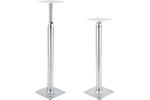 BGTLGIO Adjustable Support Jack for The Floor,Post Floor Joist Jacks,Mini Screw Jack- Post:1’4" to 1’7"（2PACK）