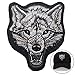 EHOPE Wolf Patch Embroidered Armbands Badges Patch Hook & Loop Patches 2.95