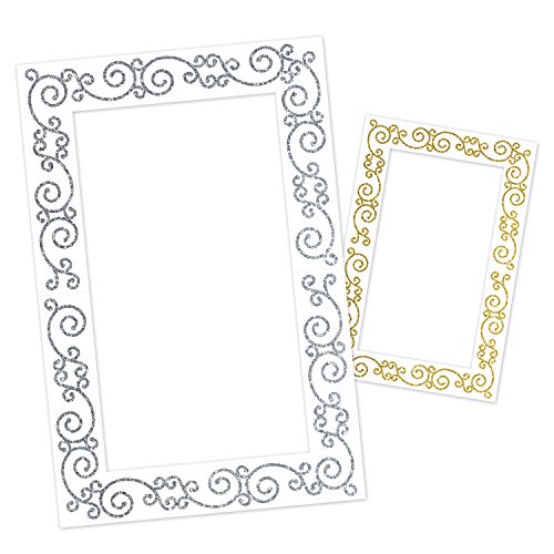 Beistle Glittered Photo Fun Frame, 15.5