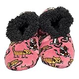 Lazy One Womens Fuzzy Feet Slippers - Cat Nap (Small/Medium)