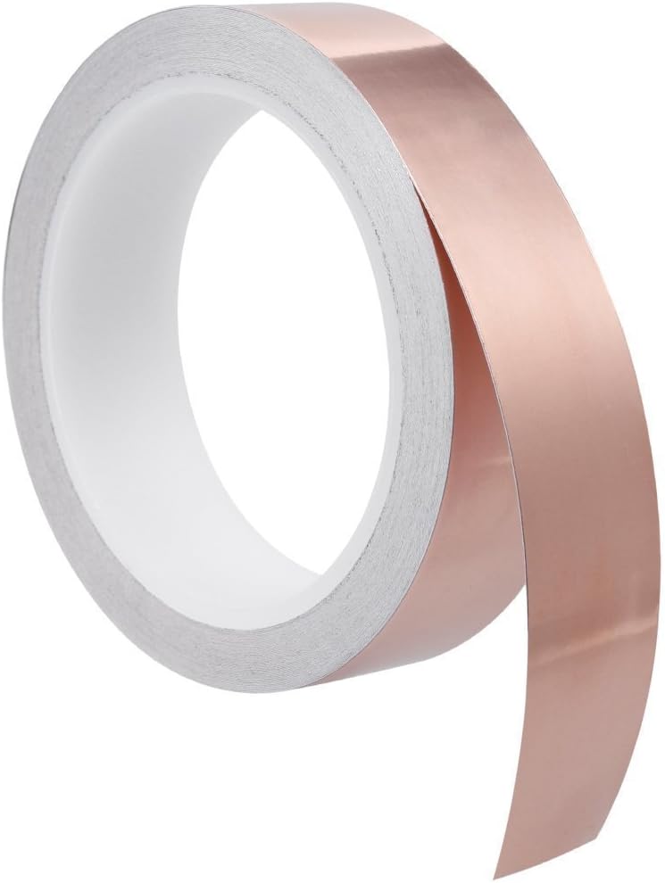 DollaTek 21 Yards Single-Side Conductive Copper Foil Tape Guitar & EMI Shielding, Slug Repellent, Crafts, Electrical Repairs - Image 5