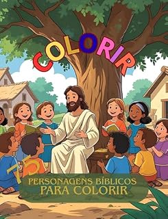 Livro Livro Personagens Bíblicos para colorir