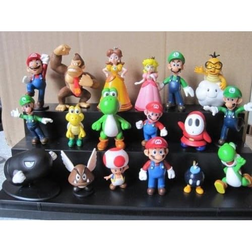 muñeco de mario bros grande