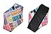 Supreme Comfort Reusable Cloth Sanitary Napkins Menstrual Panty Pads with Premium Bamboo and Charcoal Absorbency - Pack of 5