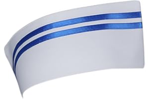 QZUnique Chef Hat Unisex Elastic Kitchen Cooking Chef Cap Adult Adjustable Baking Hat Reusable Food Service Hair Nets