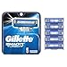 Gillette Mach3 Turbo Men's Razor Blade Refills, 5 Count, Mens Razors / Blades