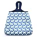 Case New Durable Neoprene Auto Trash Bag Sleeve Pouch/Litter Bag/Car Trash Keeper/Garbage Holder/Trash Liner Bag Case& Auto Organizer Storage Bag, Stick Shift Car Garbage Bin-Blue Tissue.-Dogs