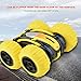 WomToy Waterproof Stunt RC Car,4WD Amphibious Remote Control Car Boat Double Sided Driving On Water & Land Electric Stunt Car for Kids with 360° Spins and Flips