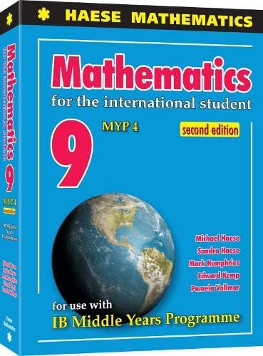 Mathematics for the International Student Year 8 IB MYP 3: Robert 