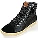 Alpine Swiss Men's Reto Canvas and High Top Sneakers