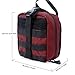 Unigear Tactical MOLLE Rip-Away EMT Medical First Aid Utility Pouch (Red)