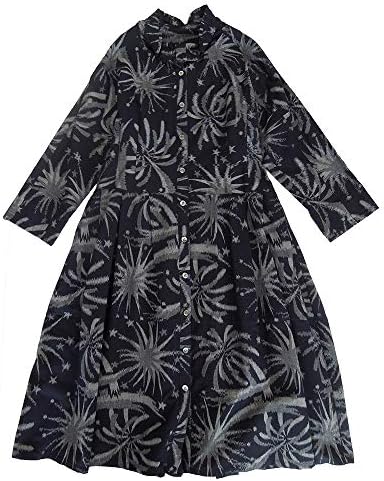 儀右ヱ門 ぎえもん ワンピース セ273 久留米絣 日本製 Svietimocentras Lt