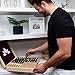 Essential Oil Wooden Box - Storage Case Protects 87 Bottles & Roller Balls. Large Organizer Includes Removable Foam Padding and EO Labels. Keep Your Oils Safe & Protected.