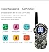 Walkie Talkies for Kids - QNIGLO Kids Walkie Talkie Q168 Two-Way Radio Long Range 3 Miles Range 22 Channels Walkie Talkies for Boys Girls (Camouflage Green)