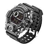 Wdnba Mens Watch Quartz Watch Military Watch Fashion Dive Men's Sport LED Digital Watches