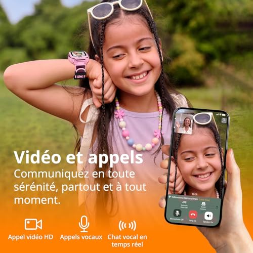 imoo Watch Phone, Kids 4G Smart Watch with HD Video Calling, Real Time GPS Tracking, IPX8 Waterproof (Z3, Blue)