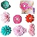 6-8 PCS Baby Girl's Beautiful Headbands Elastic Headband for Newborn,Toddler and Kids