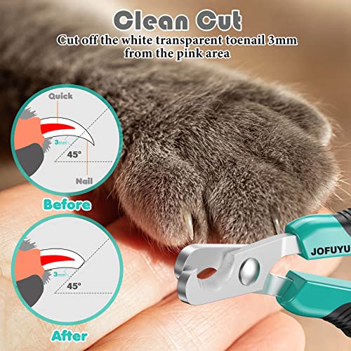 Cat Nail Clippers - Professional Cat Nail Trimmer – Angled Blade Pet
