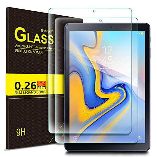 IVSO Samsung Galaxy TAB A 8.0 2018 T387 Screen Protector, [Scratch-Resistant] [No-Bubble ] 9H Hardness HD Clear Tempered Glass Screen Protector for Samsung Galaxy TAB A 8.0 2018 T387 Tablet (2pcs)