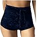 Elevin(TM)Women Ladies Fashion Casual Sexy Crushed Velvet High Waist Hot Shorts Pants