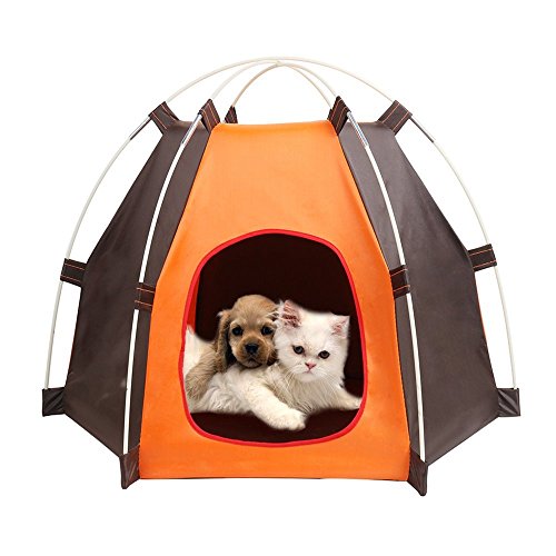 Portable Pet Tent Outdoor Waterproof Dog House Summer Beach Dog Play