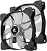 Corsair CO-9050035-WW Air Series SP 140 LED White High Static Pressure Fan Cooling - twin pack