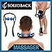 SOLIDBACK | Handheld Deep Tissue Self Massage Tool | Best Massager for Head Neck Legs Feet and Knee Pain Relief | Trigger Point Therapy | Myofascial Release Tools | Accupressure and Reflexology Balls