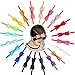 Baby Slim Headbands Nylon Hairbands Hair Bow Elastics for Baby Girls Newborn Infants Toddlers Kids 20Pcs