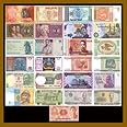 25 Pcs of Different World Mix (Mixed) Foreign Banknotes Currency Lot, Unc - limited, rare
