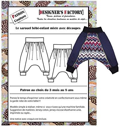 3m Patron Sarouel Bebe Simple Mixte Cuisine Maison Loisirs Creatifs Tbsprinting Com