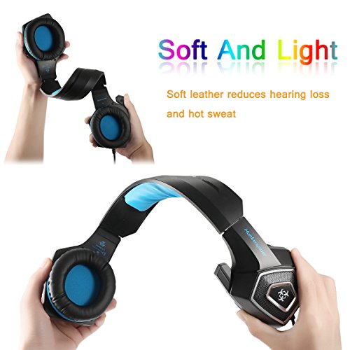 PS4-HeadsetXbox-One-HeadphonesGaming-Headset-with-LED-lightStereo-Gamer-Headphones35mm-wired-Over-ear-Noise-Isolating-Microphone-Volume-Control-for-MacHeadphones