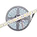 HitLights Weatherproof Warm White LED Light Strip, High Density 5050 - 16.4 Feet, 300 LEDs, 3000K, 218 Lumens per Foot. 12V DC