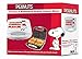 Smart Planet SGCM‐2 Peanuts Snoopy and Woodstock Grilled Cheese Sandwich Maker, White