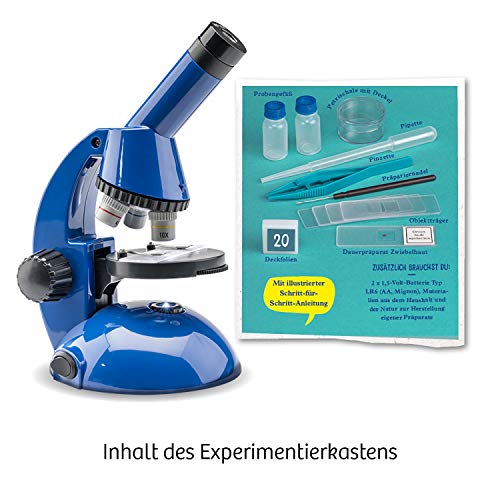KOSMOS 636050 Entdecker-Mikroskop, Experimentierkasten für Kinder, Schüler Mikroskop, Mikroskop für Kinder ab 8 Jahre, Kinder, kosmos mikroskop – Bild 4