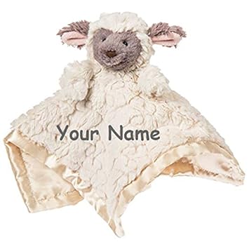 personalized lamb blanket